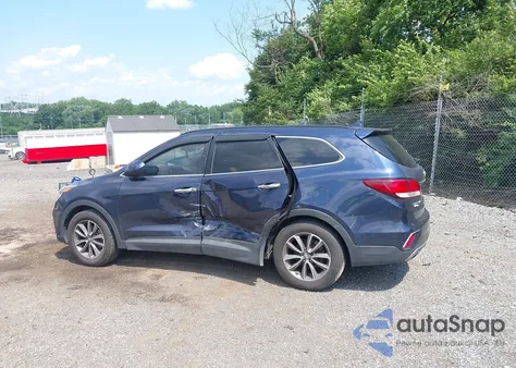 2017 Hyundai Santa Fe Se из США, поврежденный, VIN KM8SM4HF6HU169615